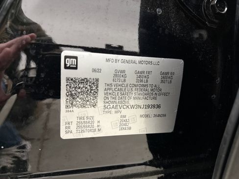 Used 2022 Buick Enclave Avenir w/ Avenir Technology Package image 9