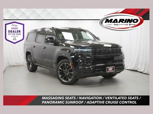 Certified 2025 Jeep Grand Wagoneer L Series III w/ Quick Order Packagew 28T AWD/4WD image 1
