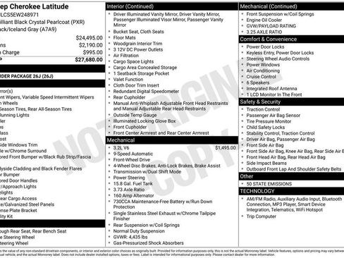 Used 2014 Jeep Cherokee Latitude image 2