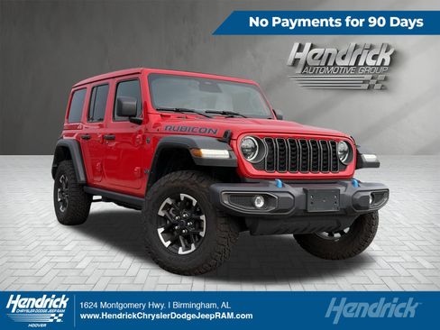 Used 2025 Jeep Wrangler Unlimited Rubicon 4xe w/ Safety Group AWD/4WD image 1