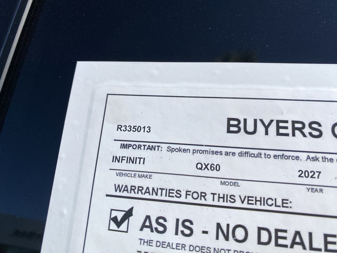 Certified 2027 INFINITI QX60 Luxe w/ Cargo Package FWD image 37