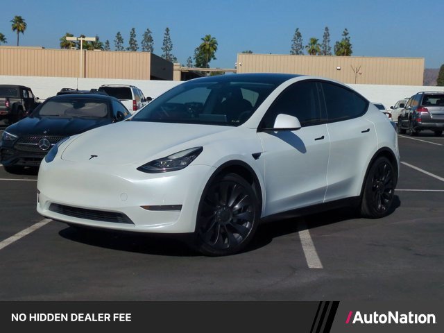 Used 2020 Tesla Model Y Long Range AWD/4WD image 1