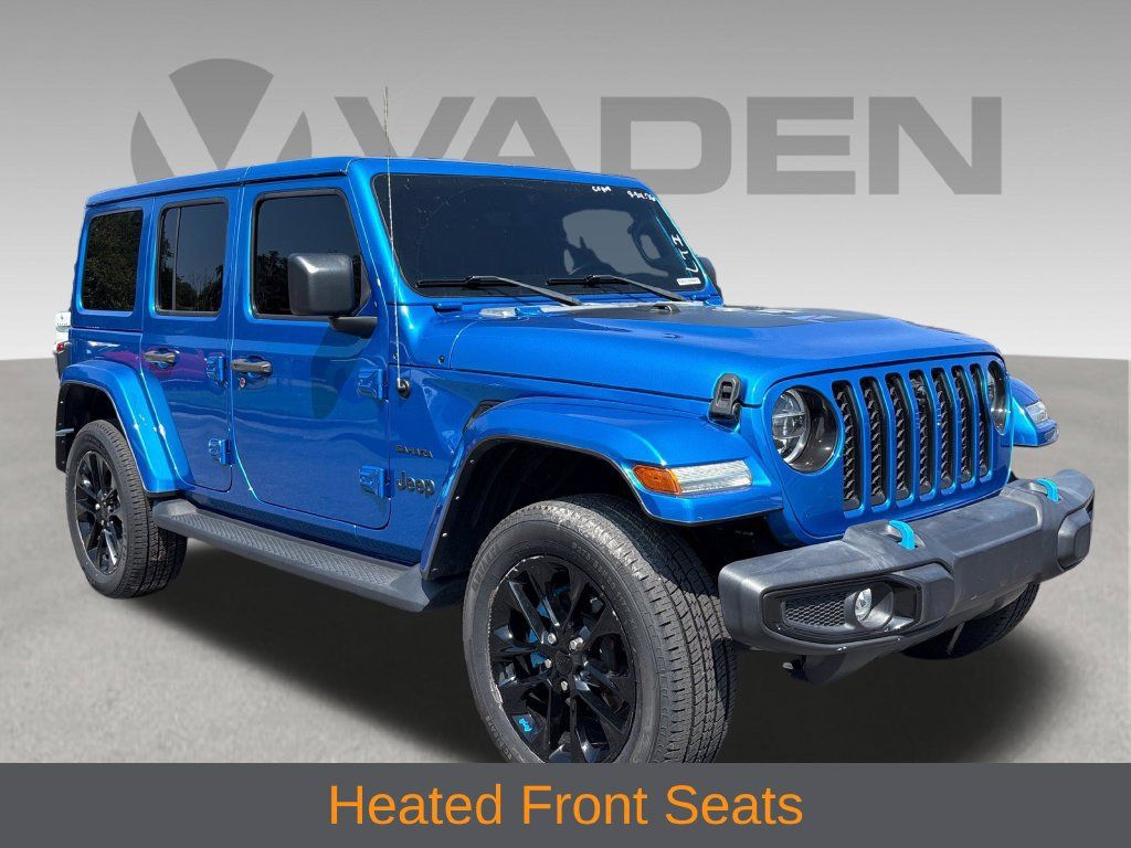 Used 2022 Jeep Wrangler Unlimited Sahara w/ Cold Weather Group AWD/4WD image 27