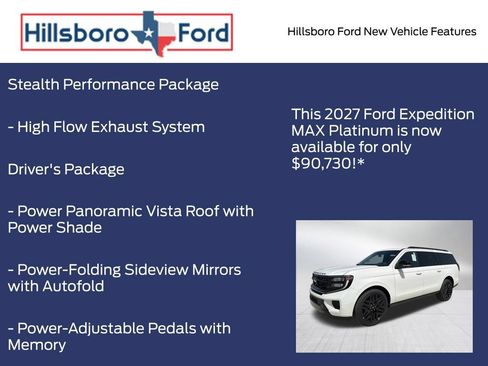 New 2027 Ford Expedition Max Platinum AWD/4WD image 10