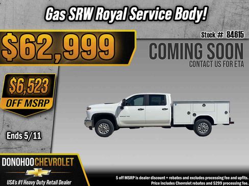 New 2026 Chevrolet Silverado 2500 W/T w/ WT Convenience Package AWD/4WD image 1