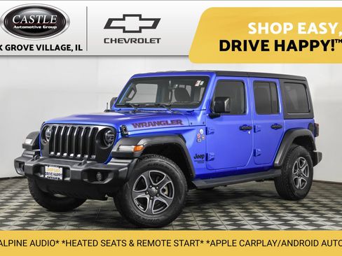 Used 2021 Jeep Wrangler Unlimited Sport AWD/4WD image 1