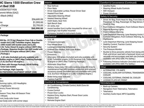 New 2026 GMC Sierra 1500 Elevation AWD/4WD image 4