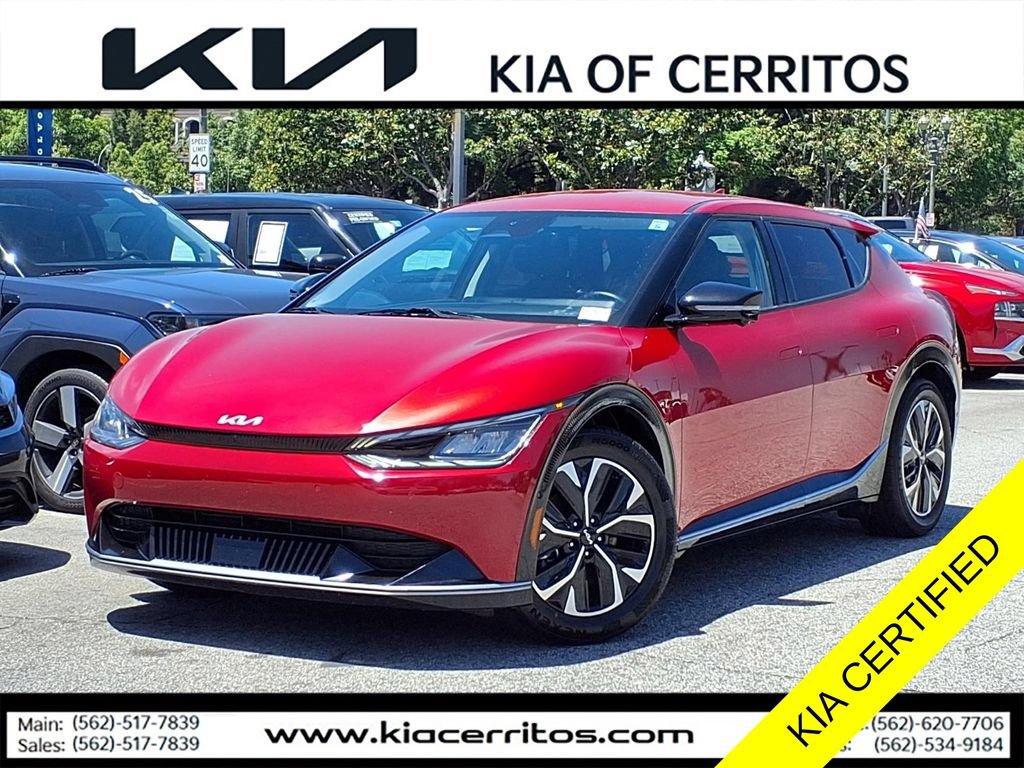 Certified 2023 Kia EV6 Wind w/ Wind Technology Package RWD image 1