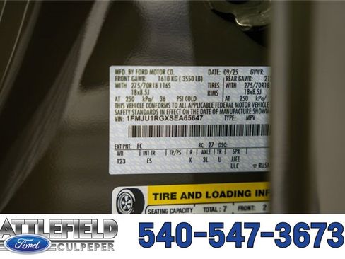 New 2025 Ford Expedition Tremor image 54