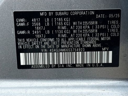 Certified 2025 Subaru Crosstrek 2.5i Limited w/ Crosstrek Mirror Package image 45