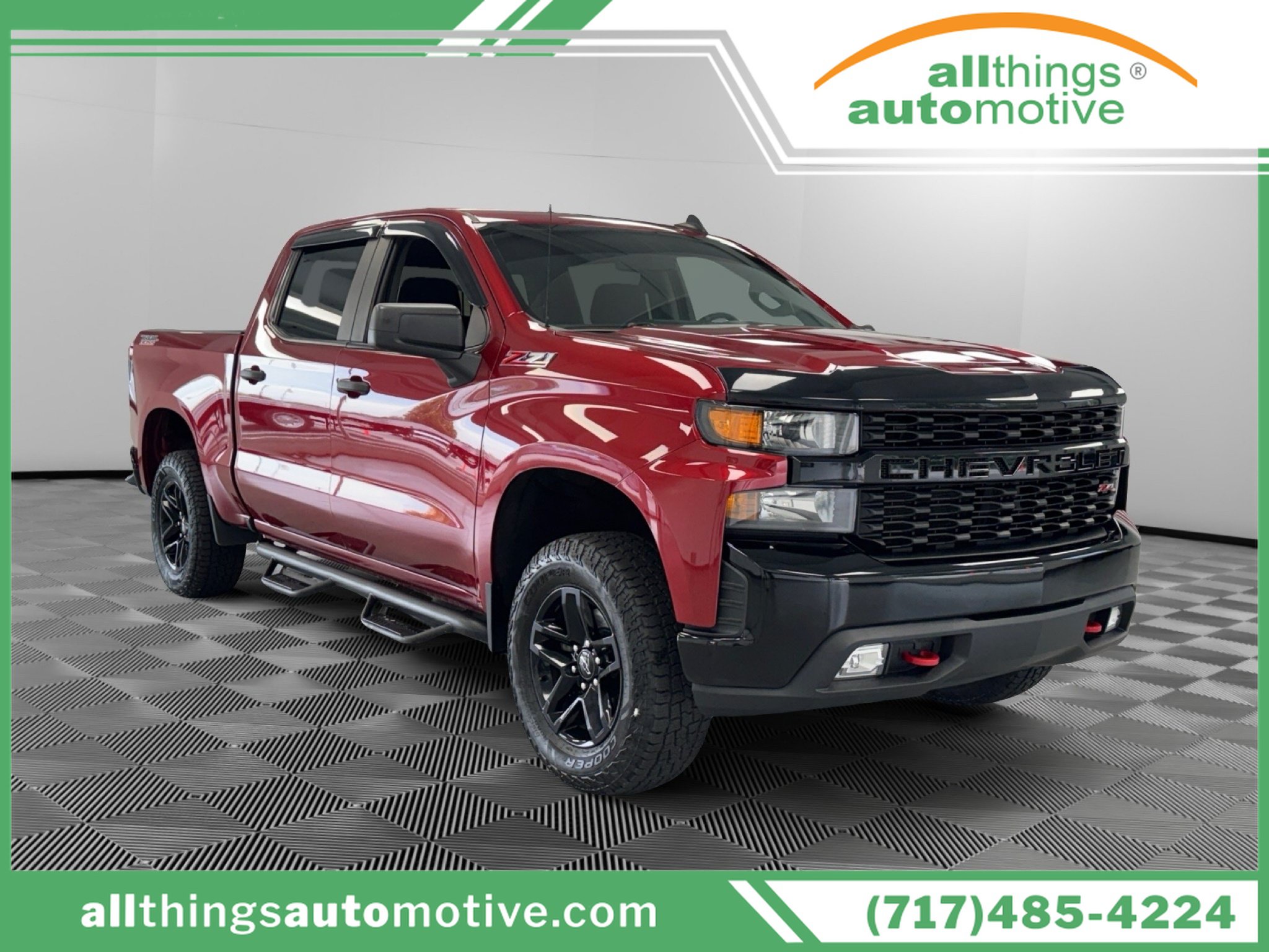 Used 2021 Chevrolet Silverado 1500 Custom Trail Boss AWD/4WD image 1