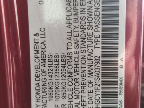 Certified 2025 Honda Accord LX image 31