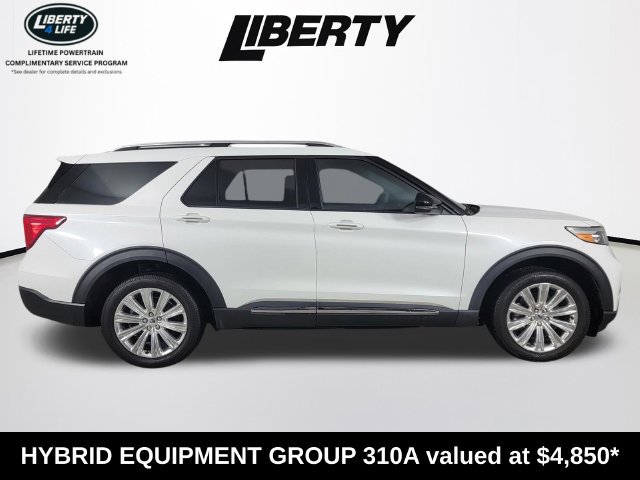 Certified 2021 Ford Explorer Limited w/ Hybrid Equipment Group 310A AWD/4WD image 2