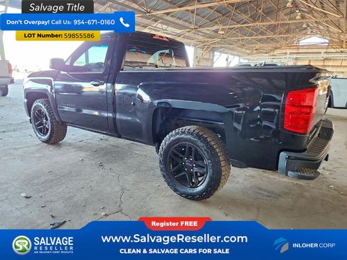 Used 2016 Chevrolet Silverado 1500 W/T w/ Black Out Edition AWD/4WD image 3