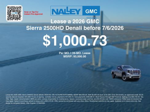 New 2026 GMC Sierra 2500 Denali w/ Denali Reserve Package AWD/4WD image 3