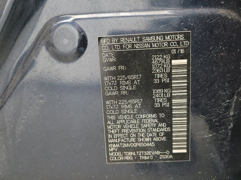 Used 2016 Nissan Rogue SV w/ SV Premium Package AWD/4WD image 33