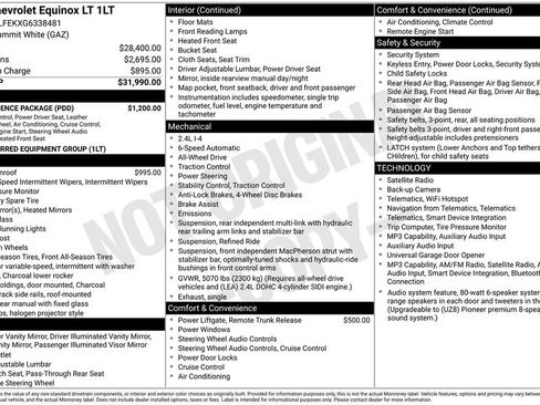 Used 2016 Chevrolet Equinox LT w/ Convenience Package AWD/4WD image 11