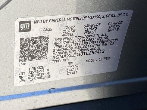 New 2026 Chevrolet Equinox RS w/ Convenience Package III FWD image 30
