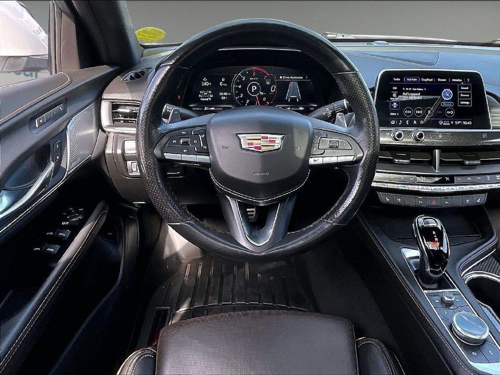 Used 2021 Cadillac CT4 V w/ Technology Package AWD/4WD image 17