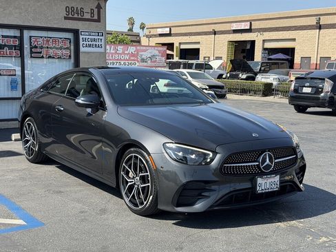 Used 2021 Mercedes-Benz E 450 Coupe w/ AMG Line image 3