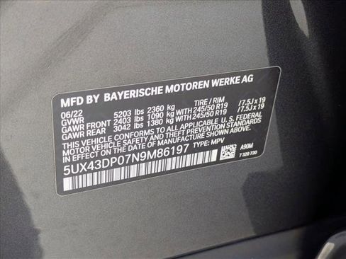 Used 2022 BMW X3 sDrive30i w/ Convenience Package image 28