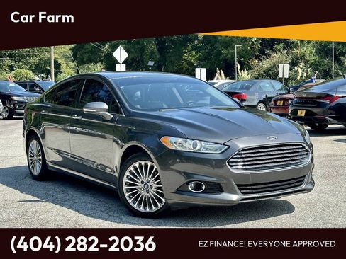 Used 2015 Ford Fusion Titanium FWD image 1