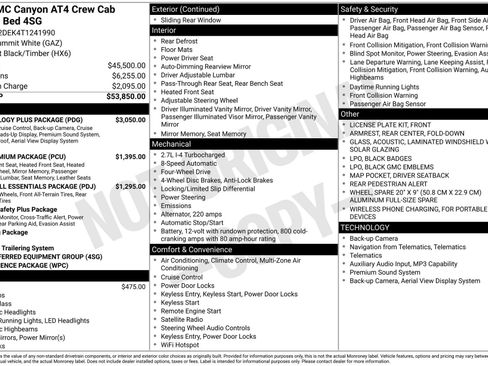 New 2026 GMC Canyon AT4 w/ Technology Plus Package AWD/4WD image 3