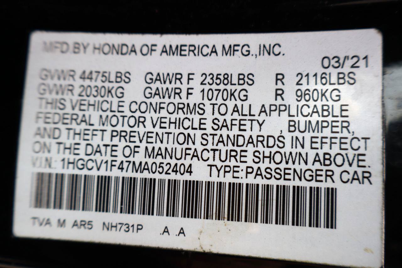 Used 2021 Honda Accord Sport Special Edition image 30