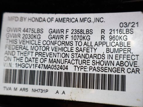 Used 2021 Honda Accord Sport Special Edition image 30