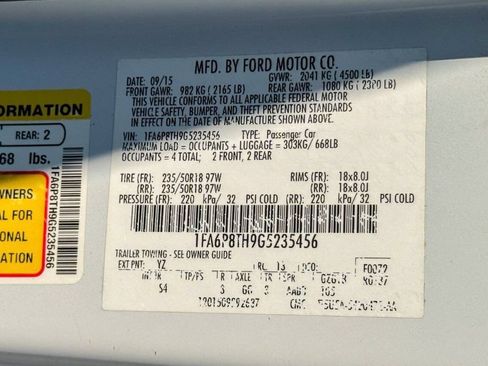 Used 2016 Ford Mustang Premium w/ Equipment Group 201A RWD image 19