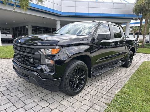 Used 2024 Chevrolet Silverado 1500 Custom w/ LPO, Dark Essentials Package RWD image 20