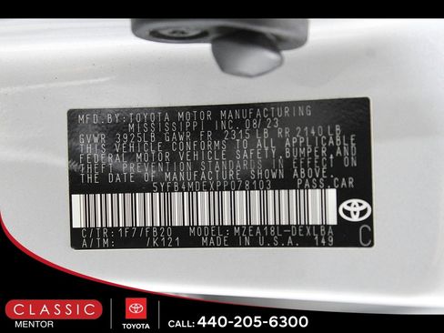 Certified 2023 Toyota Corolla LE image 20