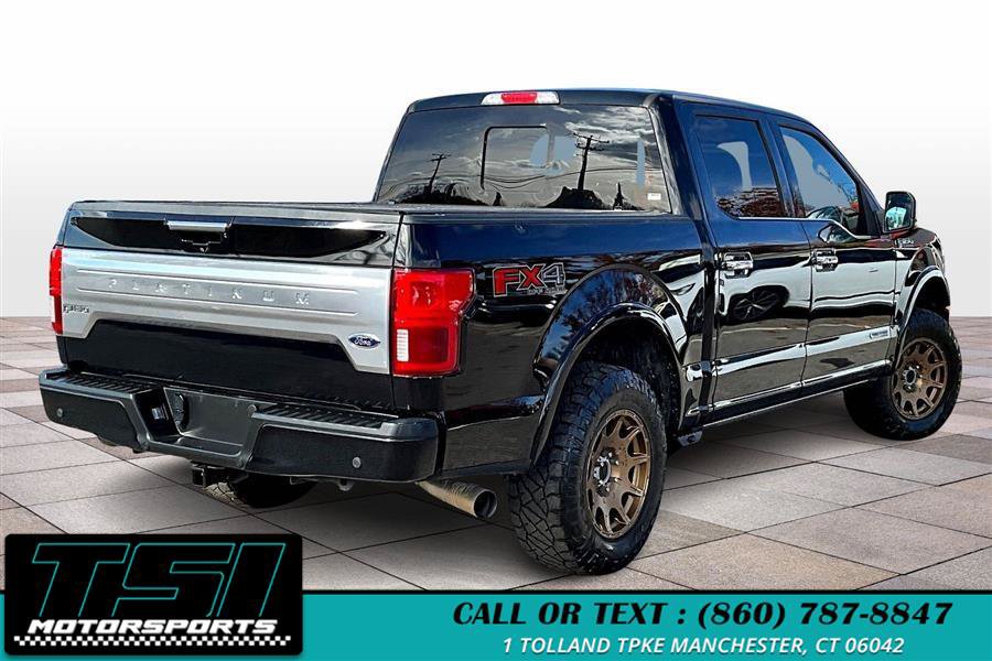 Used 2018 Ford F150 Platinum w/ Equipment Group 701A Luxury AWD/4WD image 2