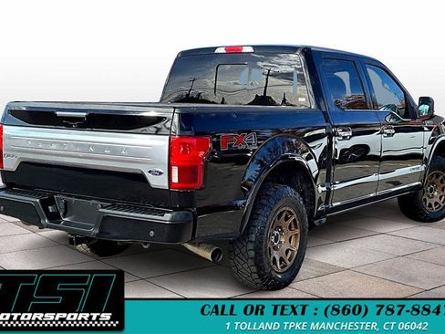 Used 2018 Ford F150 Platinum w/ Equipment Group 701A Luxury AWD/4WD image 2