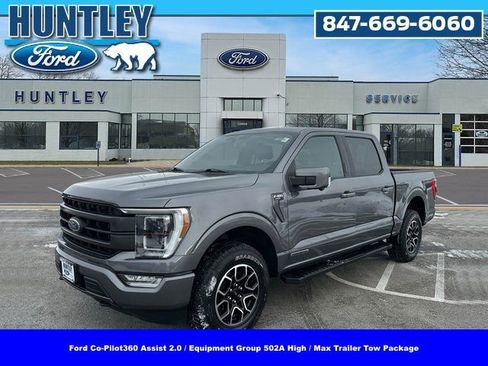 Used 2021 Ford F150 Lariat w/ Equipment Group 502A High image 1