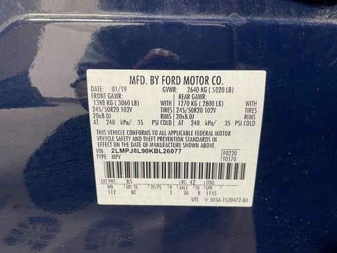 Used 2019 Lincoln Nautilus Reserve AWD/4WD image 30