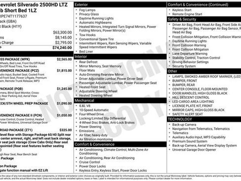 Used 2026 Chevrolet Silverado 2500 LTZ w/ Trail Boss Package AWD/4WD image 14
