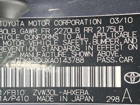 Used 2010 Toyota Prius Five image 10