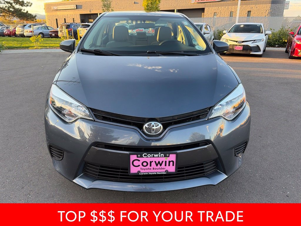 Used 2015 Toyota Corolla LE w/ Body Protection Package #1 FWD image 2