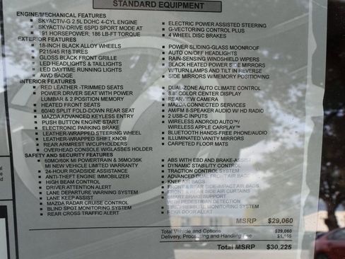 Used 2024 MAZDA MAZDA3 s image 39