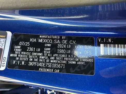 New 2025 Kia K4 EX image 40