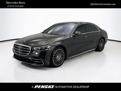 Used 2021 Mercedes-Benz S 580 4MATIC Sedan image 1