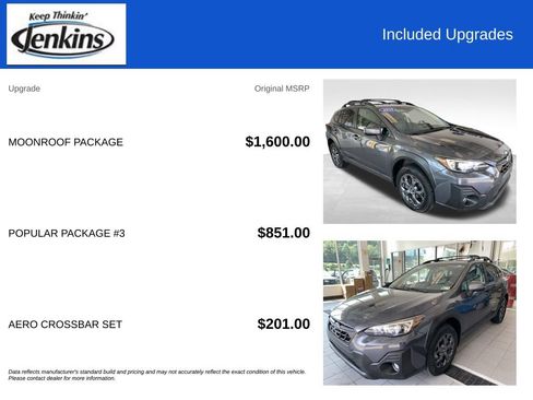 Used 2021 Subaru Crosstrek 2.5i Sport w/ Moonroof Package AWD/4WD image 4