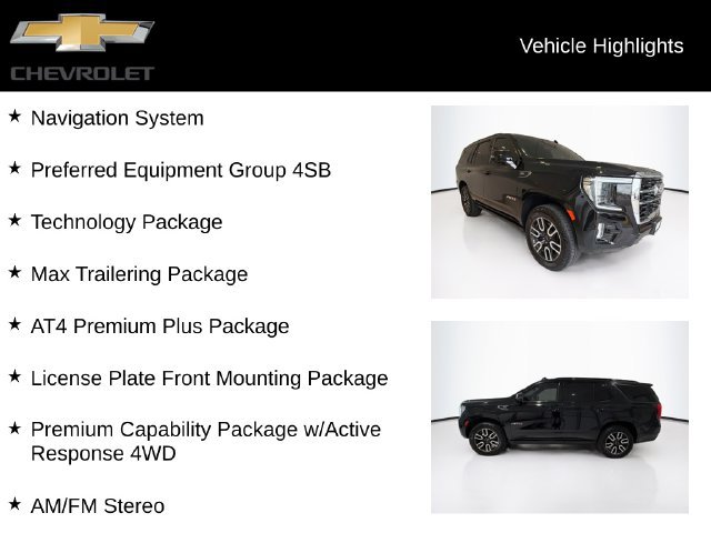 Used 2023 GMC Yukon AT4 w/ AT4 Premium Plus Package AWD/4WD image 5