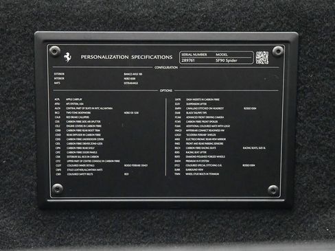 Certified 2023 Ferrari SF90 Spider image 63