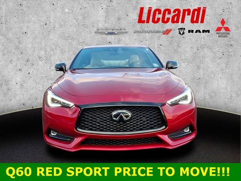 Used 2022 INFINITI Q60 Red Sport 400 w/ Proactive Package image 2