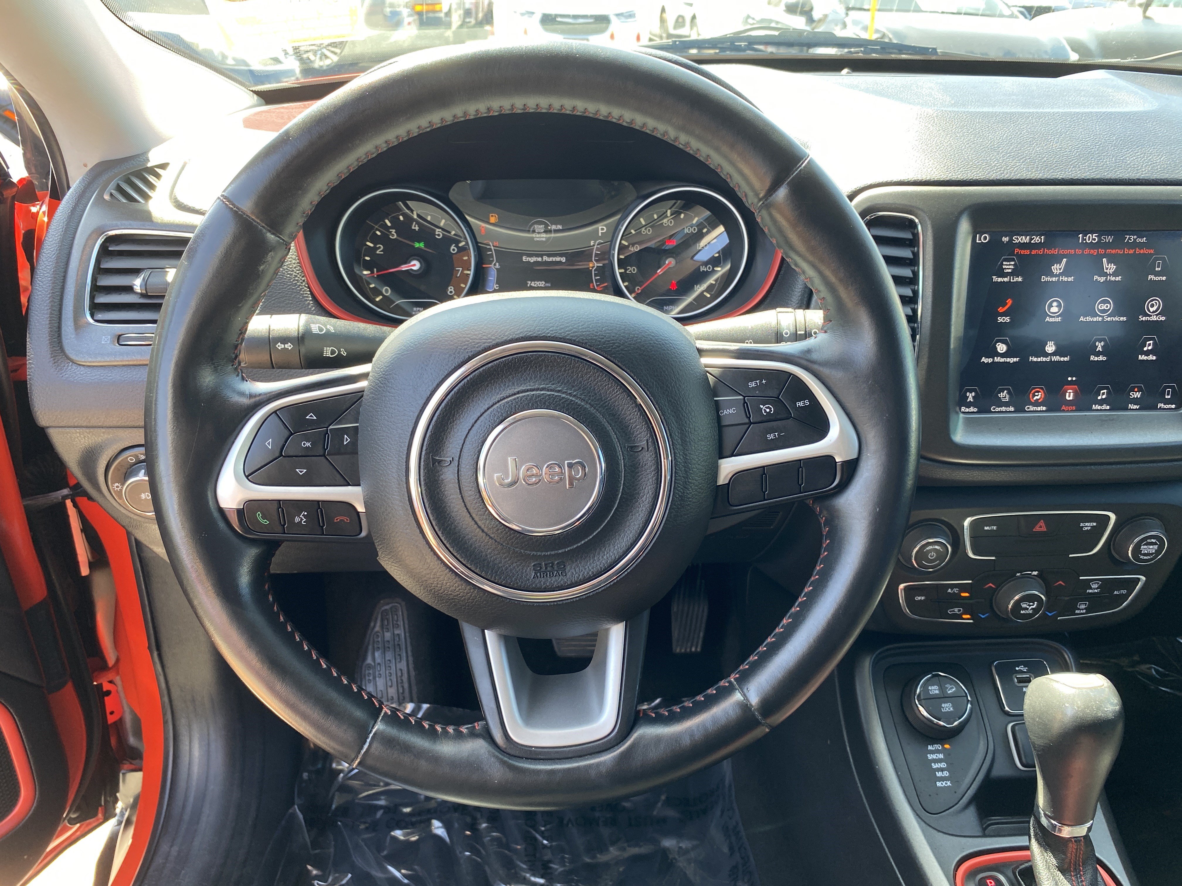 Used 2017 Jeep Compass Trailhawk w/ Leather Interior Group AWD/4WD image 13