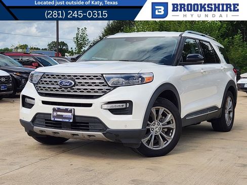 Used 2022 Ford Explorer Limited w/ Equipment Group 301A RWD image 1