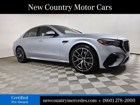 Certified 2025 Mercedes-Benz E 53 AMG e 4MATIC Sedan image 1