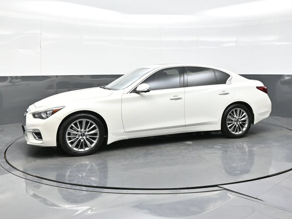 Used 2023 INFINITI Q50 Luxe w/ Cargo Package AWD/4WD image 3